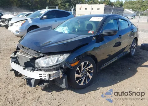 2016 Honda Civic Ex from USA, damaged, VIN 19XFC2F70GE249160